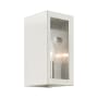Livex Lighting Winfield 9" Tall Commercial Wall Sconce Brushed Nickel