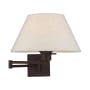 Livex Lighting Single Light 12" Tall Wall Sconce Bronze