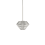 Livex Lighting Amsterdam Single Light 10" Wide Pendant Brushed Nickel