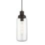 Livex Lighting Oakhurst 5" Wide Mini Pendant Bronze / Antique Brass Accent