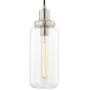 Livex Lighting Oakhurst 5" Wide Mini Pendant Brushed Nickel