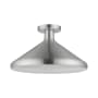 Livex Lighting Geneva 15" Wide Semi-Flush Ceiling Fixture Brushed Aluminum