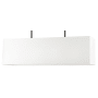 Livex Lighting Summit 4 Light 9" Wide Commercial Linear Chandelier Black