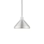 Livex Lighting Single Light 11" Wide Pendant Brushed Aluminum