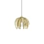 Livex Lighting Acanthus Single Light 13" Wide Pendant Winter Gold