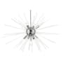 Livex Lighting Utopia 9 Light 32" Wide Multi Light Pendant Polished Chrome