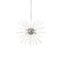 Livex Lighting Utopia 8 Light 26" Wide Crystal Sputnik Chandelier Polished Chrome