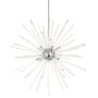 Livex Lighting Utopia 12 Light 42" Wide Sputnik Chandelier Polished Chrome