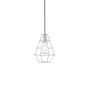Livex Lighting Single Light 8" Wide Mini Pendant Brushed Nickel