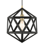 Livex Lighting Ashland 13" Wide Pendant Textured Black