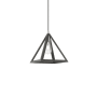 Livex Lighting Pinnacle 10" Wide Mini Pendant Scandinavian Gray