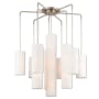 Livex Lighting Strathmore 15 Light 45" Wide Commercial Waterfall Chandelier Brushed Nickel