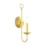 Livex Lighting Estate 16" Tall Wall Sconce Polished Brass