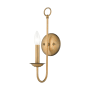 Livex Lighting Estate 16" Tall Wall Sconce Antique Gold Leaf