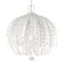 Livex Lighting Acanthus 5 Light 26" Wide Globe Chandelier Antique White