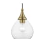 Livex Lighting Catania 7" Wide Mini Pendant Antique Brass
