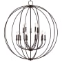 Livex Lighting Milania 15 Light 42" Wide Candle Style Globe Chandelier Bronze