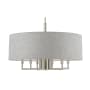 Livex Lighting Dakota 7 Light 24" Wide Multi Light Pendant Brushed Nickel