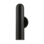 Livex Lighting Ardmore 14" Tall Wall Sconce Shiny Black