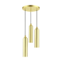 Livex Lighting Ardmore 3 Light 13" Wide Multi Light Pendant Satin Brass