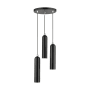 Livex Lighting Ardmore 3 Light 13" Wide Multi Light Pendant Shiny Black