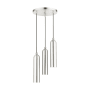 Livex Lighting Ardmore 3 Light 13" Wide Multi Light Pendant Brushed Nickel