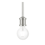 Livex Lighting Lansdale 5" Wide Mini Pendant Brushed Nickel