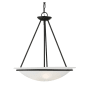 Livex Lighting Newburgh 3 Light 20" Wide Pendant Black