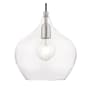 Livex Lighting Aldrich 10" Wide Mini Pendant Brushed Nickel