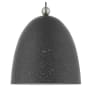 Livex Lighting Arlington Single Light 12" Wide Pendant Scandinavian Gray with Brushed Nickel Accents