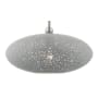 Livex Lighting Charlton Single Light 16" Wide Pendant Nordic Gray with Brushed Nickel Accents