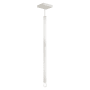 Livex Lighting Solna Single Light 9" Wide Abstract Mini Pendant Brushed Nickel