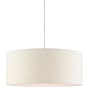 Livex Lighting Meadow 3 Light 18" Wide Drum Chandelier Brushed Nickel