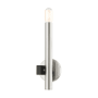Livex Lighting Helsinki 14" Tall Wall Sconce Brushed Nickel