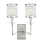 Livex Lighting Grammercy 2 Light Double Sconce Brushed Nickel