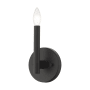 Livex Lighting Copenhagen 8" Tall Wall Sconce Black