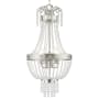 Livex Lighting Valentina 4 Light Foyer Pendant Brushed Nickel