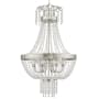 Livex Lighting Valentina 6 Light Foyer Pendant Brushed Nickel