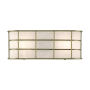 Livex Lighting Blanchard 2 Light 5" Tall Wall Sconce Antique Brass