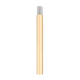 Livex Lighting 12" Long Downrod for Livex Lighting Fixtures with 5/8" Width Natural Brass