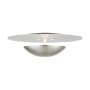 Livex Lighting Ventura 2 Light 15" Wide Semi-Flush Bowl Ceiling Fixture Brushed Nickel