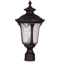 Livex Lighting Oxford 19" Tall Outdoor Single Head Post Light Bronze