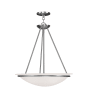Livex Lighting Newburgh 3 Light 20" Wide Pendant Brushed Nickel