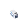Lutron Architectural 8 Conductor RJ45 Category 5 Connector for use with Six Port Frames White