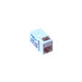 Lutron Architectural 8 Conductor RJ45 Category 6 Connector for use with Six Port Frames White