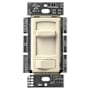 Lutron Skylark Contour Quiet 3-Speed Fan Control, No Neutral Required, 1.5A 3-Speed Ceiling Fan, 120V, Single Pole/3-Way Almond