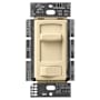Lutron Skylark Contour Quiet 3-Speed Fan Control, No Neutral Required, 1.5A 3-Speed Ceiling Fan, 120V, Single Pole/3-Way Ivory