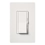Lutron Diva 450 Watt 120 Volt 3-Way Magnetic Low Voltage Preset Dimmer with Locator Light White