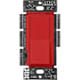 Lutron Diva ELV Dimmer Switch w/ Night Light, 300W, Single Pole, Neutral Required, 120V, DVSCELV-300P-CS Signal Red