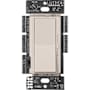 Lutron Diva 450 Watt 120 Volt 3-Way Magnetic Low Voltage Preset Dimmer with Locator Light Taupe